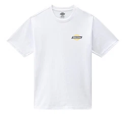 Dickies T-Shirt Ruston Weiß/Dunkelblau