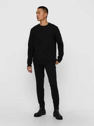 ONLY & SONS Sweatshirt Ceres Schwarz