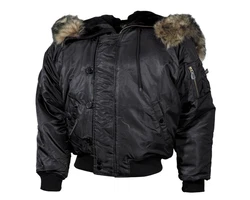 MFH Outdoorjacke US Polarjacke N2B schwarz