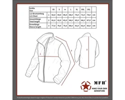 MFH Outdoorjacke US Polarjacke N2B schwarz