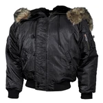 MFH Outdoorjacke US Polarjacke N2B schwarz