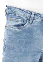 riverso Herren Jeans Hose RIVFalko Bootcut Jeanshose Basic Denim Stretch Hellblau