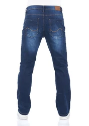 riverso Herren Jeans Hose RIVFalko Bootcut Jeanshose Basic Denim Stretch Blau/Hellblau/Lila/Dunkelblau