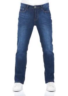 riverso Herren Jeans Hose RIVFalko Bootcut Jeanshose Basic Denim Stretch Blau/Hellblau/Lila/Dunkelblau