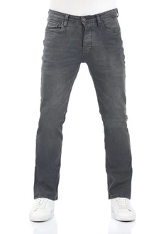 riverso Herren Jeans Hose RIVFalko Bootcut Jeanshose Basic Denim Stretch 