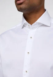 Eterna Langarmhemd MODERN FIT EASY IRON Weiß/Creme