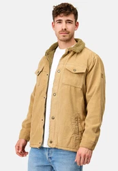 Indicode Winterjacke Tonni Braun/Gelb/Khaki/Beige