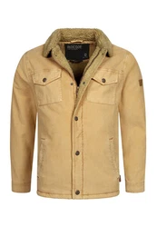 Indicode Winterjacke Tonni Braun/Gelb/Khaki/Beige