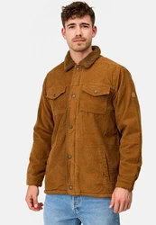 Indicode Winterjacke Tonni Braun/Orange