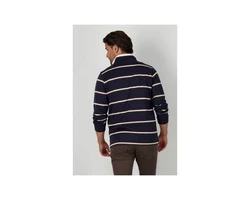 FYNCH-HATTON Sweatshirt Langarmshirt Rugby marineblau