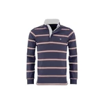 FYNCH-HATTON Sweatshirt Langarmshirt Rugby marineblau