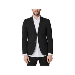 Jackett schwarz regular fit (1-tlg)