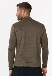 ENDURANCE Langarmshirt LEDGER Dunkelgrün/Khaki