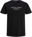JACK & JONES T-Shirt JPRBLUArchie Schwarz/Dunkelblau