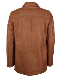 JCC Lederjacke Saros Braun/Beige