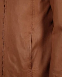 JCC Lederjacke Saros Braun/Beige