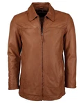 JCC Lederjacke Saros Braun/Beige