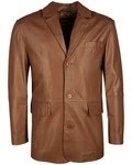 JCC Lederjacke Armando Braun/Beige