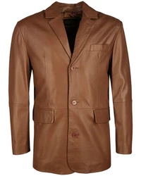 JCC Lederjacke Armando Braun/Beige
