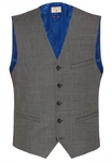 CG Club of Gents Anzugweste CG Curt Grau/Hellgrau/Hellblau/Dunkelblau