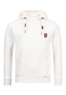 Indicode Hoodie Meza Dunkelblau/Braun/Grau/Hellblau