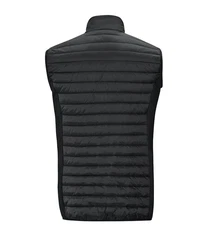 Jako Hybridjacke Steppweste Premium Schwarz/Dunkelrot