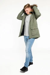 CNSRD Funktionsparka TRAVIS PARKA CS MEN Dunkelgrün/Grün