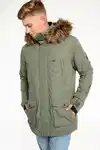 CNSRD Funktionsparka TRAVIS PARKA CS MEN Dunkelgrün/Grün