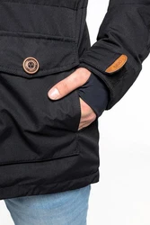 CNSRD Funktionsparka TRAVIS PARKA CS MEN Schwarz