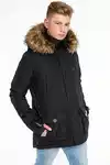 CNSRD Funktionsparka TRAVIS PARKA CS MEN Schwarz