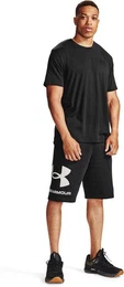 Sweatshorts UA RIVAL FLC BIG LOGO SHORTS 001 BLACK