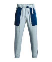 Under Armour Laufhose Rush Trainingshose Grau/Blau/Hellblau