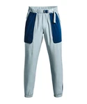 Under Armour Laufhose Rush Trainingshose Grau/Blau/Hellblau