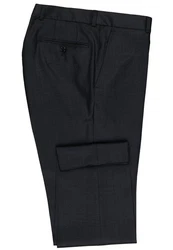 Carl Gross Hose CG Sascha Modern Fit Dunkelblau/Dunkelgrau