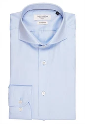 Carl Gross Businesshemd CG Elvio-N Hellblau/Blau