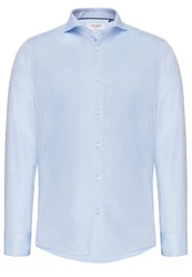 Carl Gross Businesshemd CG Elvio-N Hellblau/Blau