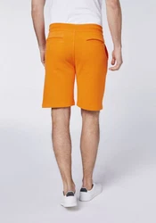OKLAHOMA PREMIUM DENIM Sweatshorts Orange/Gelb/Braun
