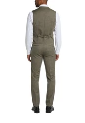 CG Club of Gents Anzugweste Philipp Grau/Braun/Beige/Khaki