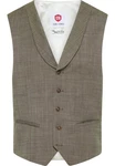 CG Club of Gents Anzugweste Philipp Grau/Braun/Beige/Khaki