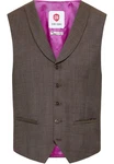 CG Club of Gents Anzugweste Philipp Lila/Rosa/Braun/Grau