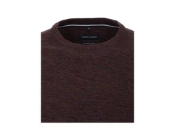 CASAMODA V-Ausschnitt Strickpullover beige