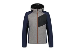 Icepeak Softshelljacke Danfort Dunkelblau/Grau/Orange