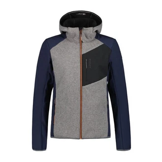 Icepeak Softshelljacke Danfort Dunkelblau/Grau/Orange