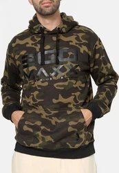 Egomaxx Hoodie Kapuzenpullover Hoodie EGO Sweater Sweatjacke Design (1-tlg) (3042) Grün