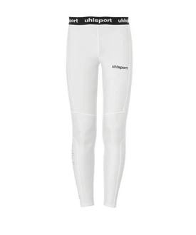 uhlsport Funktionshose Pro Long Tights Weiß/Orange/Grau uhlsport Funktionshose Pro Long Tights Weiß/Orange/Grau