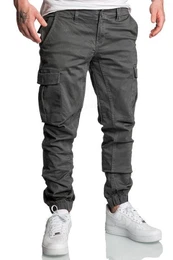Chinohose RIALTO Cargo Jogger-Chino Herren Cargo Jogger Chino Jeans Hose