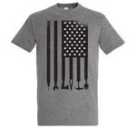Youth Designz T-Shirt USA Werkzeug Herren T-Shirt Dunkelgrau/Grau/Hellgrau/Dunkelblau
