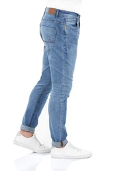 Riverso Herren Jeans Hose RIVToni Tapered Fit Jeanshose Hellblau/Blau