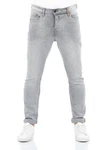 Riverso Herren Jeans Hose RIVToni Tapered Fit Jeanshose Grey Denim