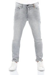Tapered-fit-Jeans Herren Jeanshose RIVToni Denim Hose mit Stretch